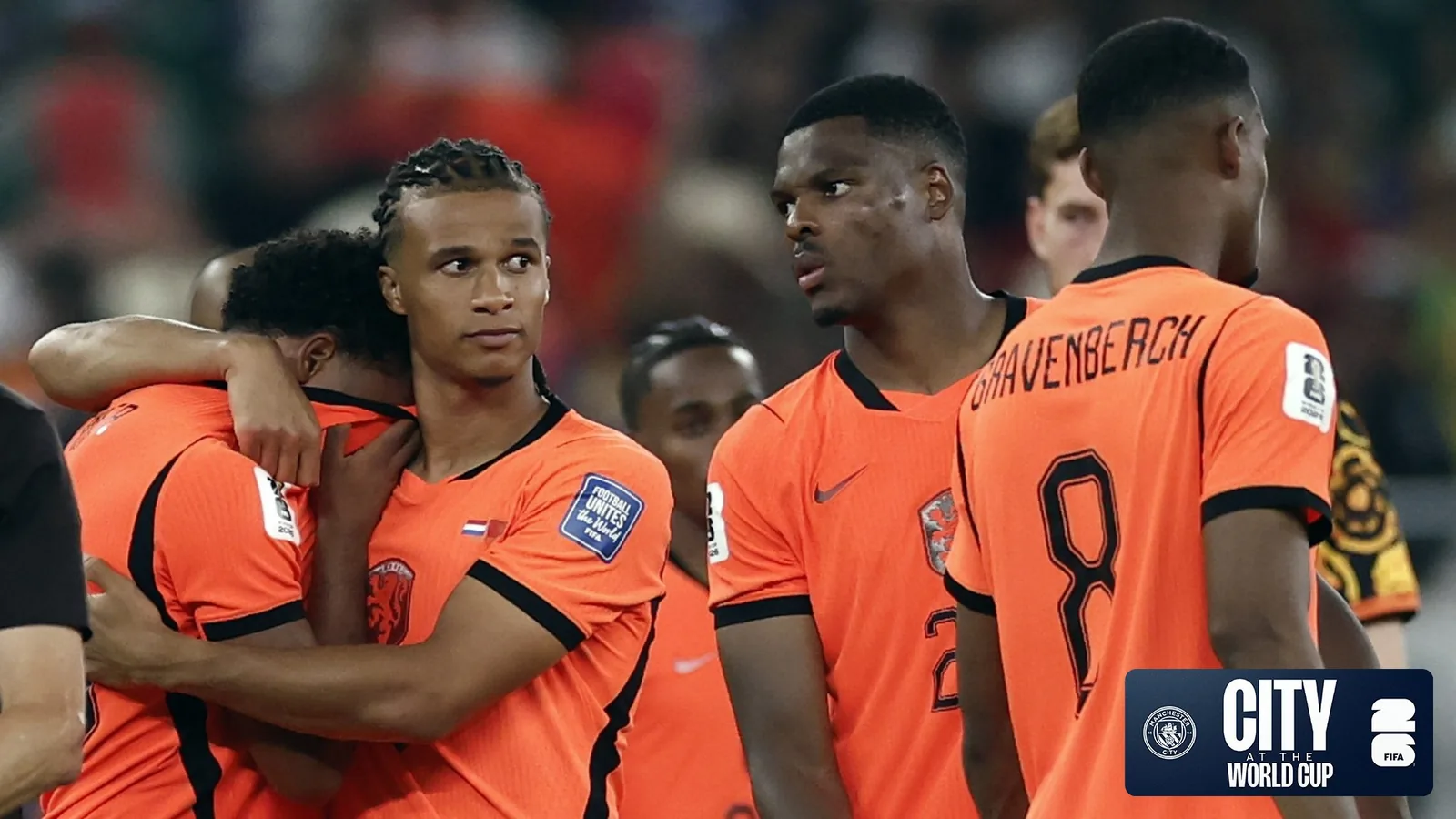 Celebrations and bottle-throwing on Dutch streets after dramatic Morocco win