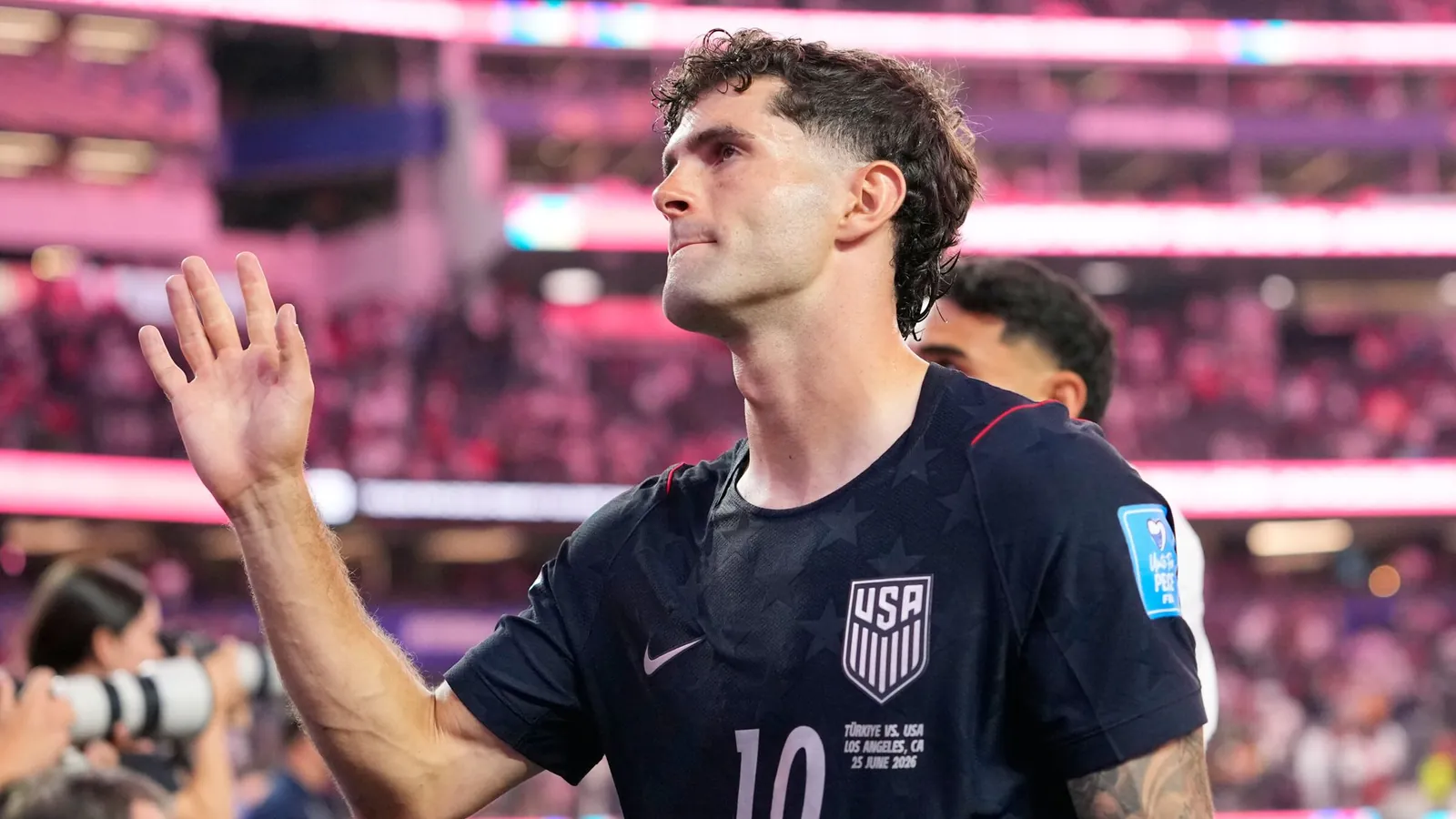 Christian Pulisic returned from a calf injury as a substitute