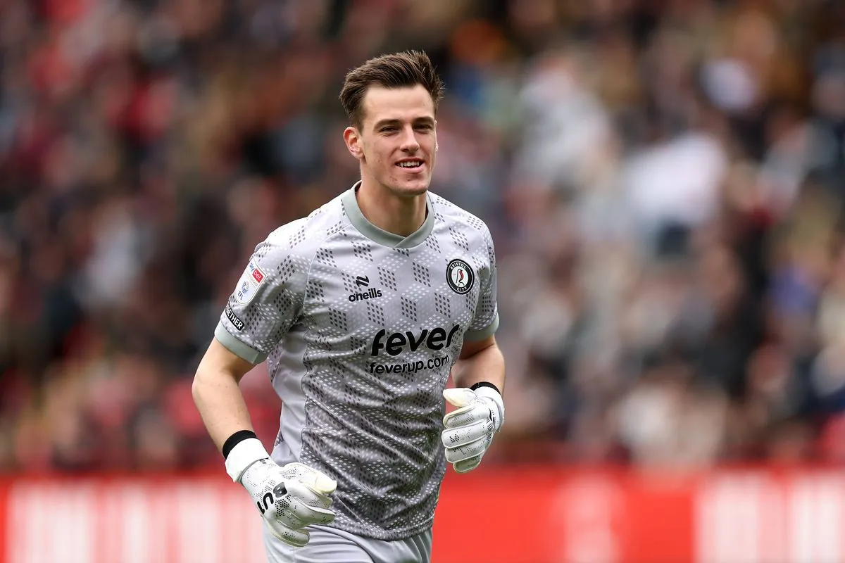 LONDON, ENGLAND - APRIL 03: Radek Vitek of Bristol City reacts during the Sky Bet Championship match between Charlton Athletic and Bristol City at The Valley on April 03, 2026 in London, England. (Photo by Jasper Wax/Getty Images)