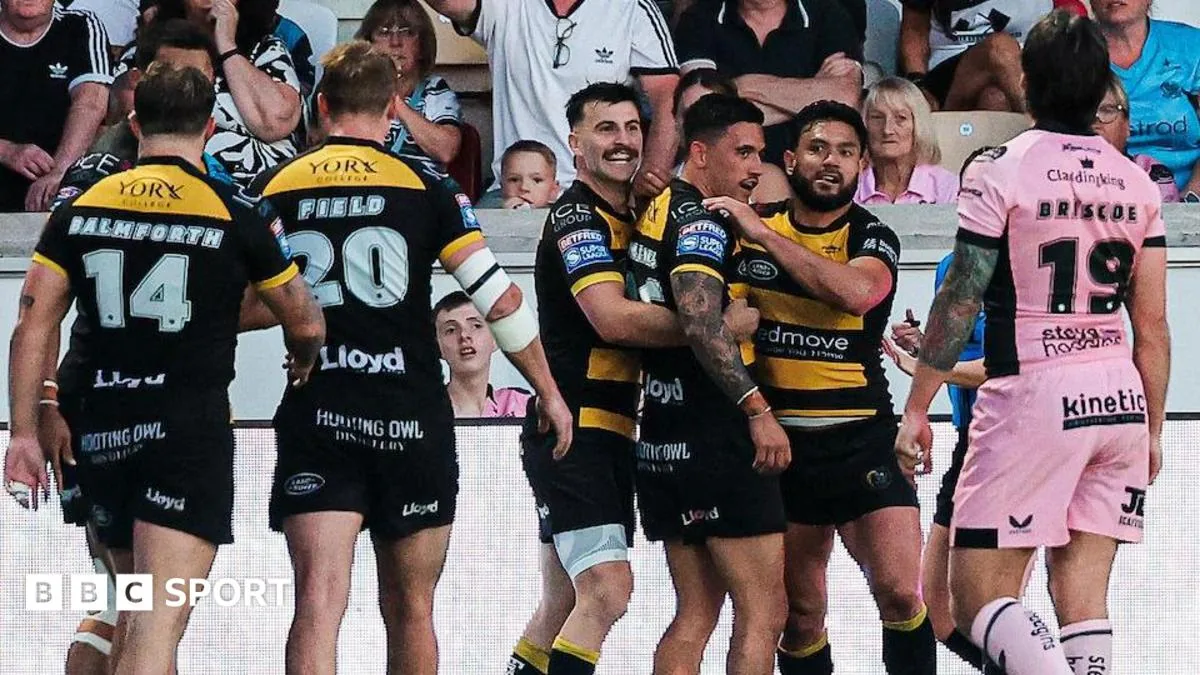 Super League: York Knights 20-16 Hull FC