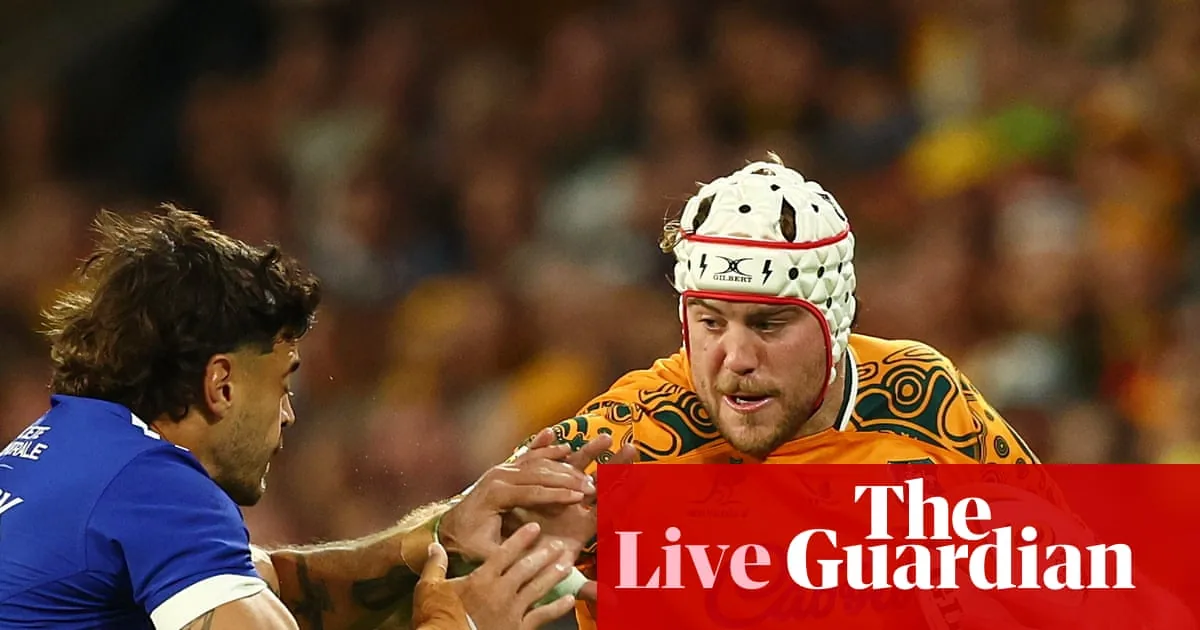 (3) Australia v France: Nations Championship rugby union international – live
