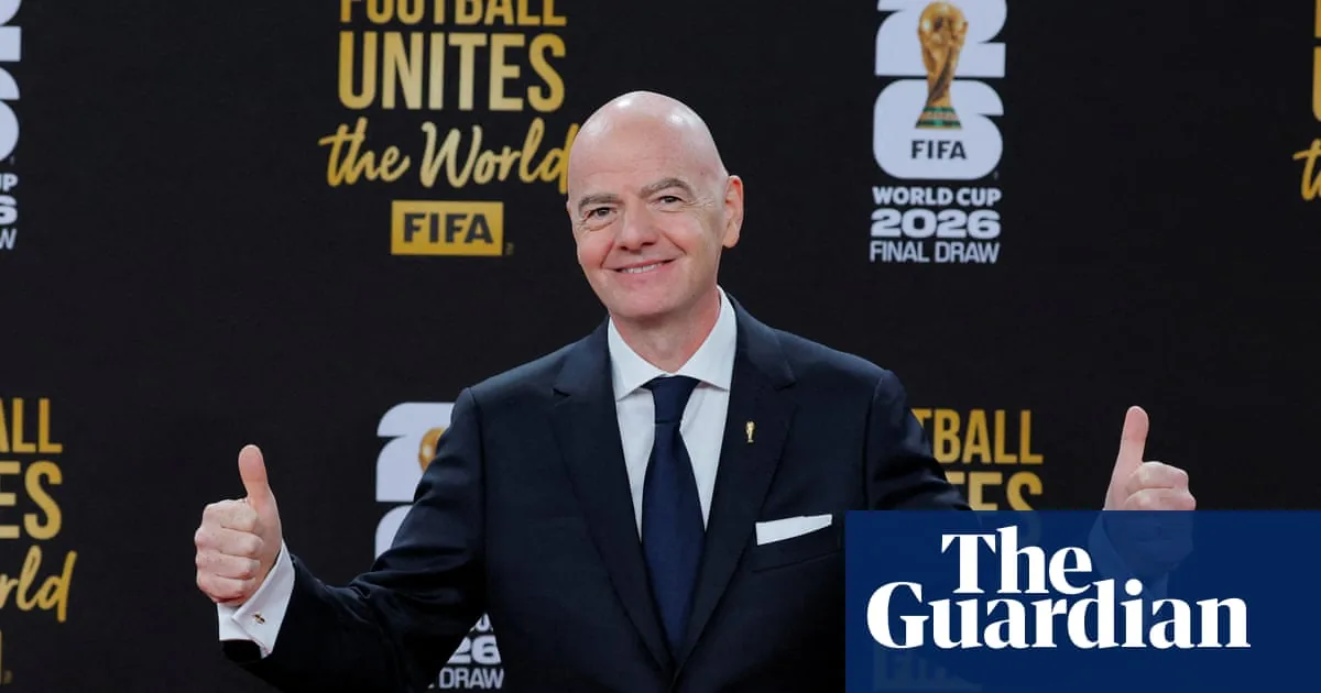 Fifa’s sales pitch revealed: more tournaments, more debt … but no mention of women’s game