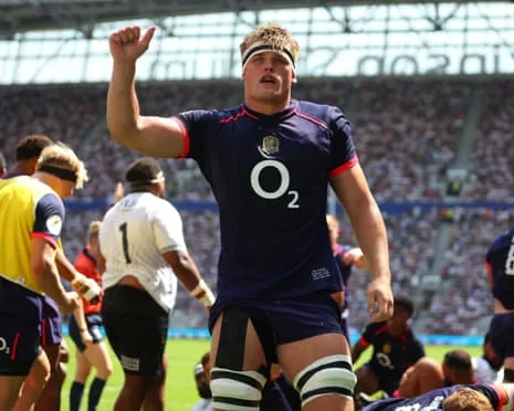 England's Guy Pepper