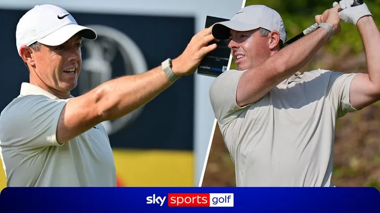 RORY MCILROY DRIVE 16 JUL