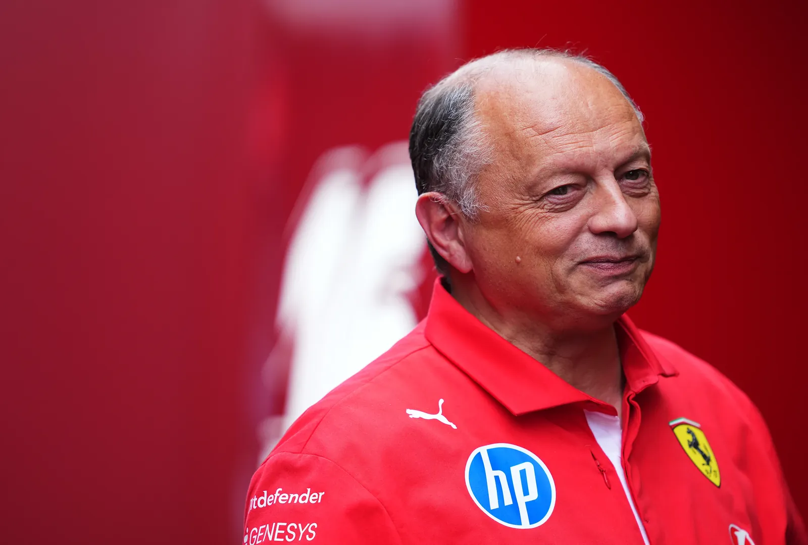 SPA, BELGIUM - JULY 17: Frederic Vasseur, Team Principal of Scuderia Ferrari looks on during