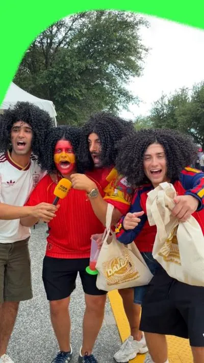 Spain fans