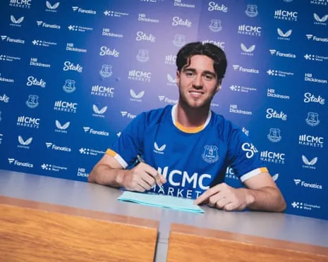 Hayden Hackney has signed for Everton.