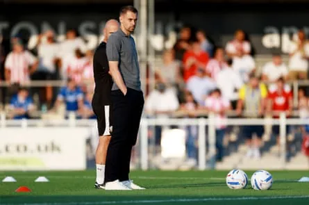 Tonda Eckert takes charge of a pre-season friendly for Southampton.