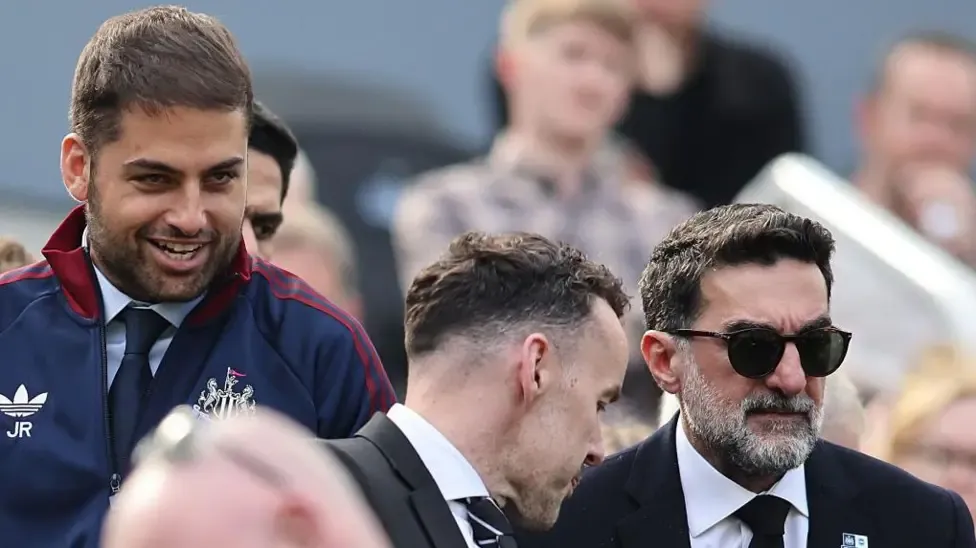 Newcastle United owners Jamie Reuben and Yasir Al-Rumayyan