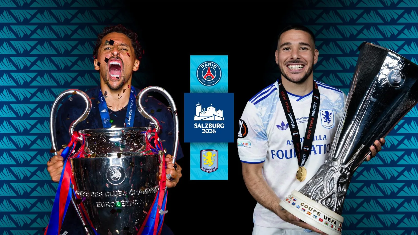 Paris vs Aston Villa Super Cup preview: Where to watch, kick-off time, predicted line-ups | UEFA Super Cup