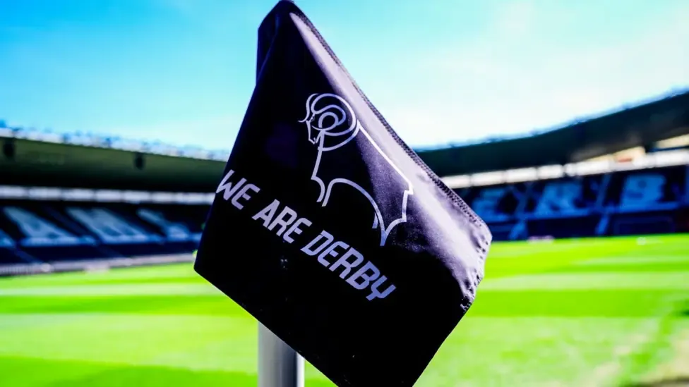 Derby County corner flag